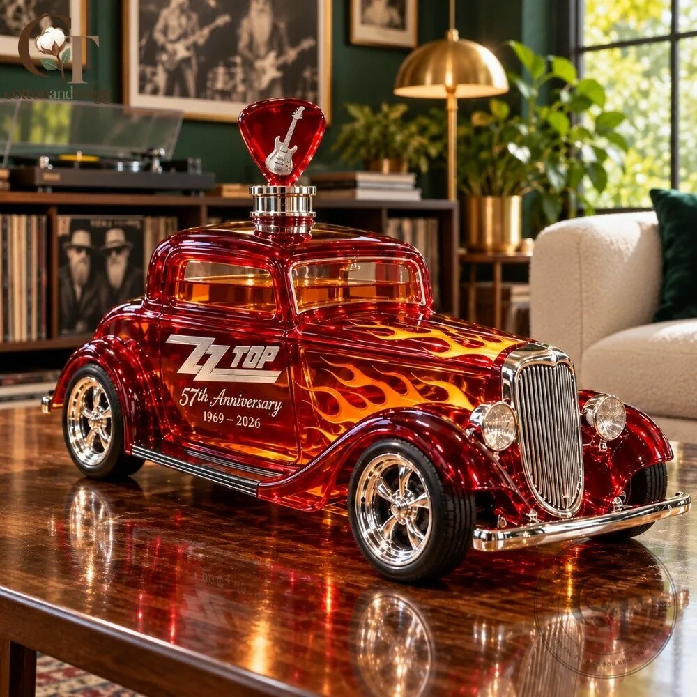 ZZ Top 57th Anniversary Whiskey Decanter 2026 5 ZZ Top 57th Anniversary Whiskey Decanter 2026